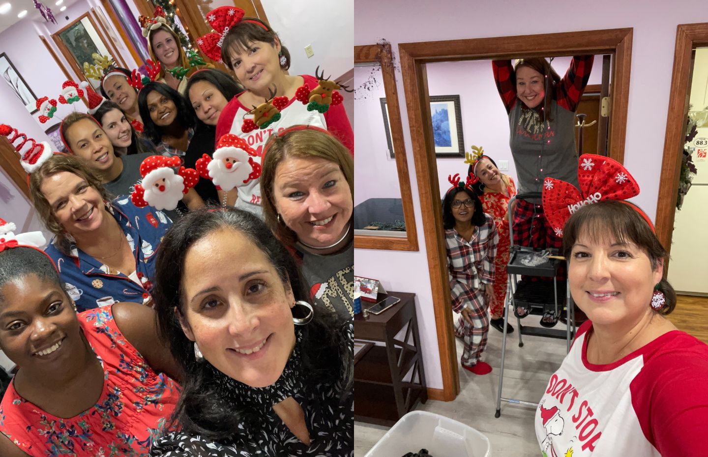 per deck the halls 2022 in office event
